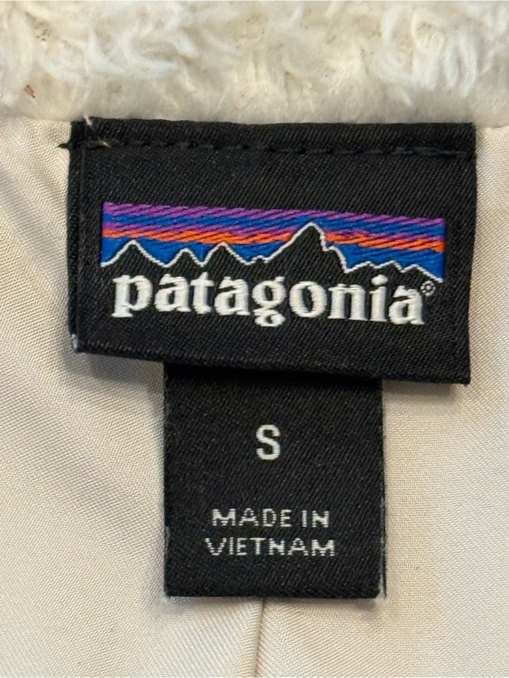 Patagonia Cream Plush Full-Zip Los Gatos Jacket for Layering Outdoors Hiking - Picture 5 of 5